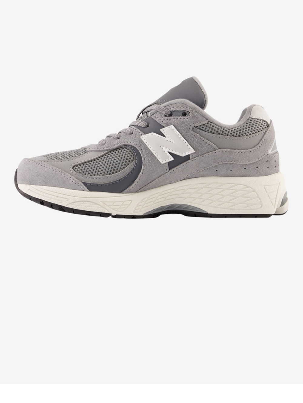 New Balance Men's Gray and White Athletic Sneaker
